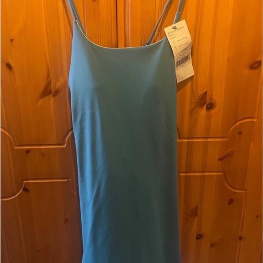 Blue Sleeveless Dress